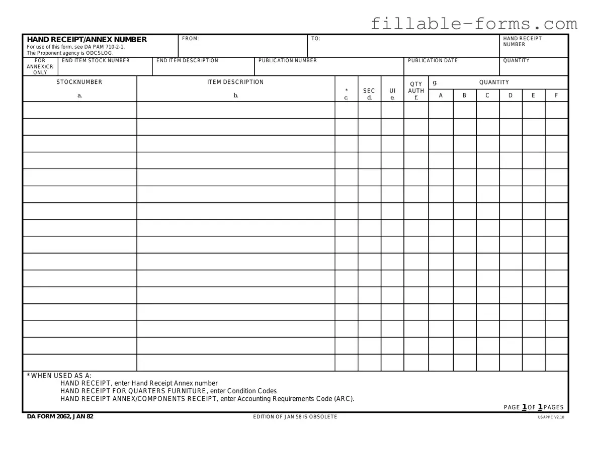 Fill Out a Valid Da Template