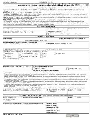 Fill Out a Valid DD 2870 Template