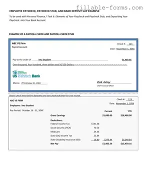 Fill Out a Valid Payroll Check Template