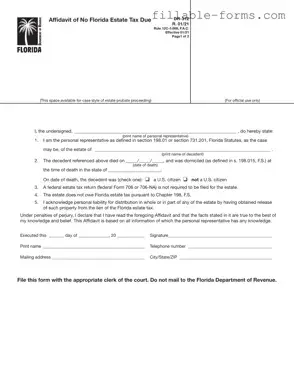 Fill Out a Valid Fl Dr 312 Template