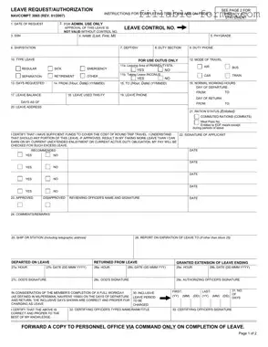 Fill Out a Valid Navcompt 3065 Template
