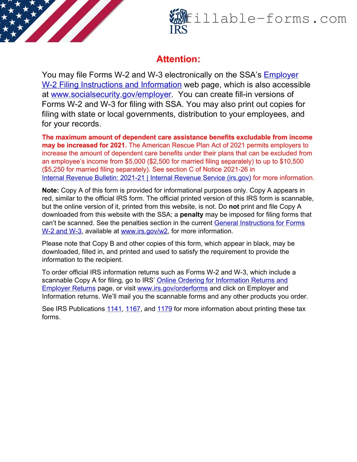 Fill Out a Valid IRS W-2 Template